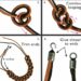 collar nudo macrame como hacer collares bisuteria cordones paracord handmade necklaces