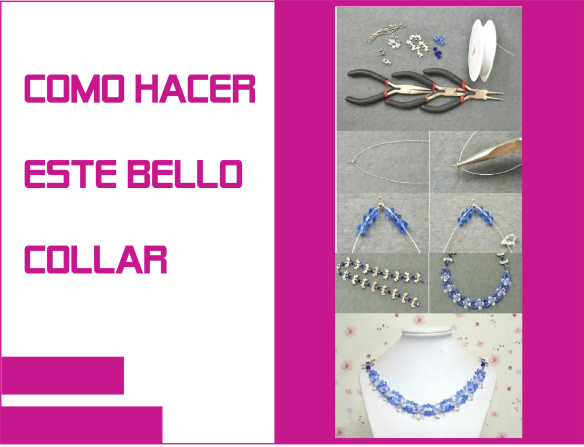 como hacer collar necklace diy handmade jewelry making supplies